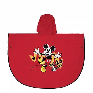 Детский Дождевик CARTOON Mickey Disney Водонепроницаемая Ветрозащитная synthetic.ua - Фото 1