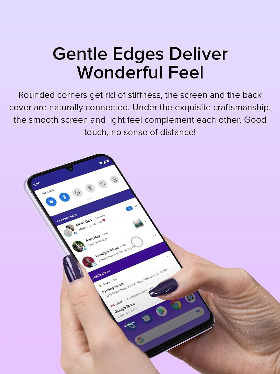 Смартфон Ulefone Note 6 3G 6.1 дюйм HD+ 1GB 32GB Dual SIM Purple, фото №4