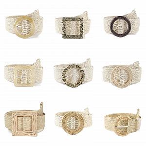 Пояс плетений KONGNY Boho, еластичний, широкий, пляжний synthetic.ua - Фото 1