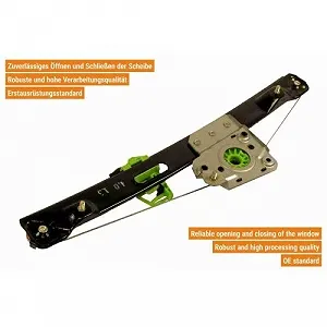 Склопідйомник VAICO V20-9743 BMW задній правий synthetic.ua - Фото 1