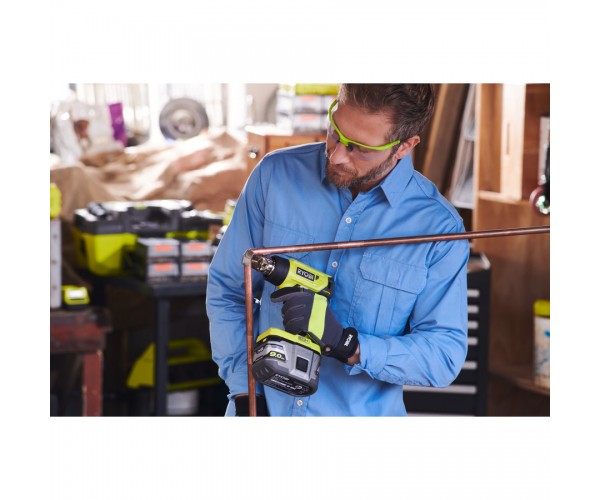 Ryobi Фен будівельний ONE R18HG-0 18В 0 470 C 170л хв без АКБ і ЗП, фото №4