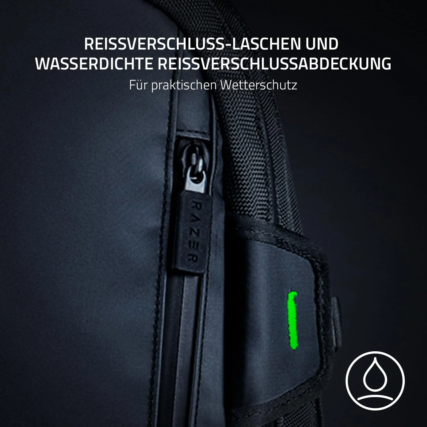 Рюкзак Razer Rogue V3 Black Edition 15.6 дюйма компактний зносостійкий поліестер Чорний, фото №5 Рюкзак Razer Rogue V3 Black Edition 15.6 дюйма компактний зносостійкий поліестер Чорний, фото №5