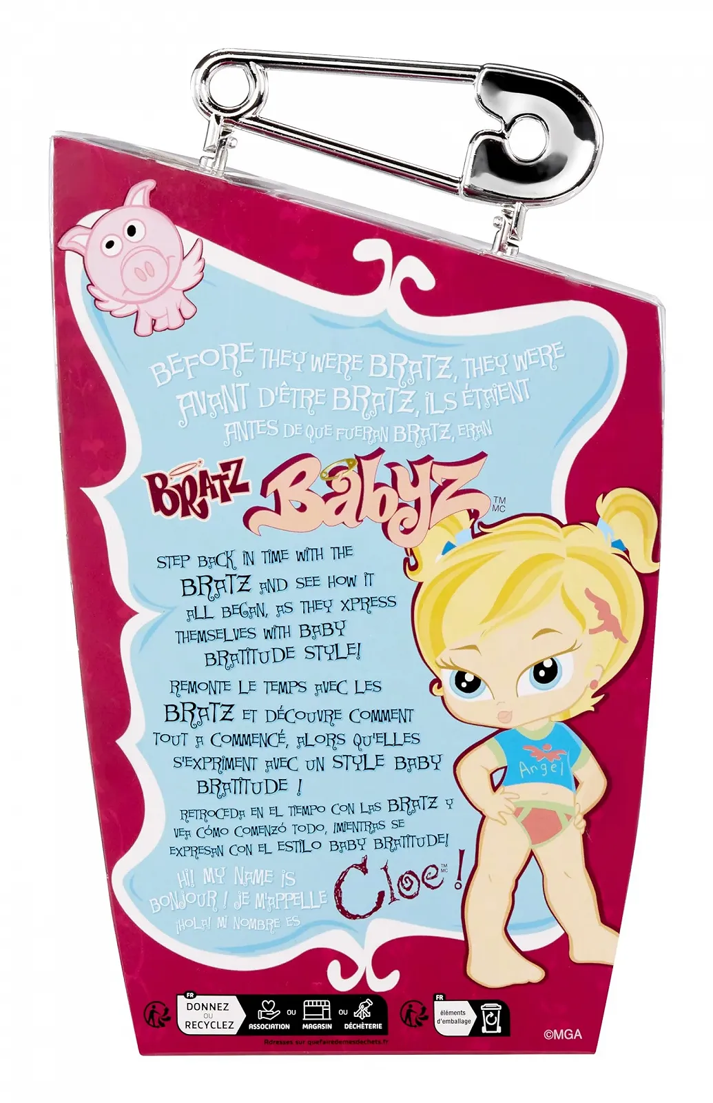 Кукла Bratz Babyz Коллекционная Cloe с модой и питомцем Детская игрушка, фото №7