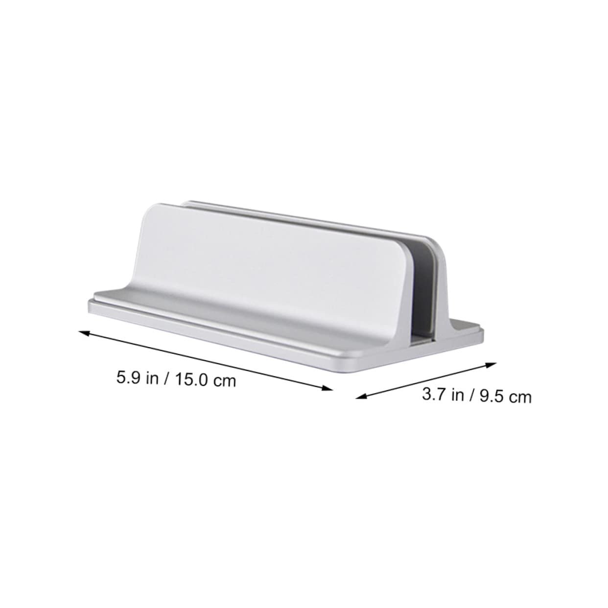 Вертикальная Подставка для ноутбука Operitacx Серебристая, фото №5 Вертикальная Подставка для ноутбука Operitacx Серебристая, фото №5