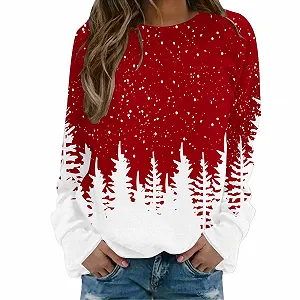 Рождественский Свитер Женский 48 Рождественский Свитшот - Фото 1