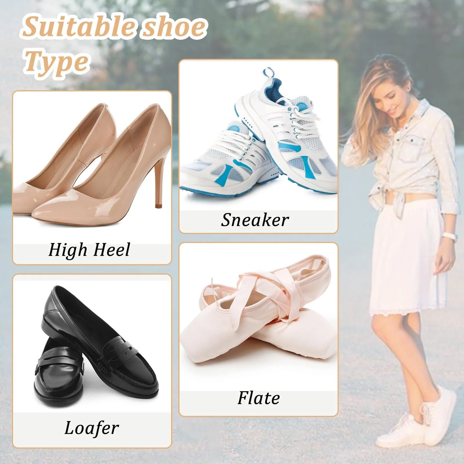 Комплект шкарпеток-слідків 6 пар, 35-40, один розмір, фото №3