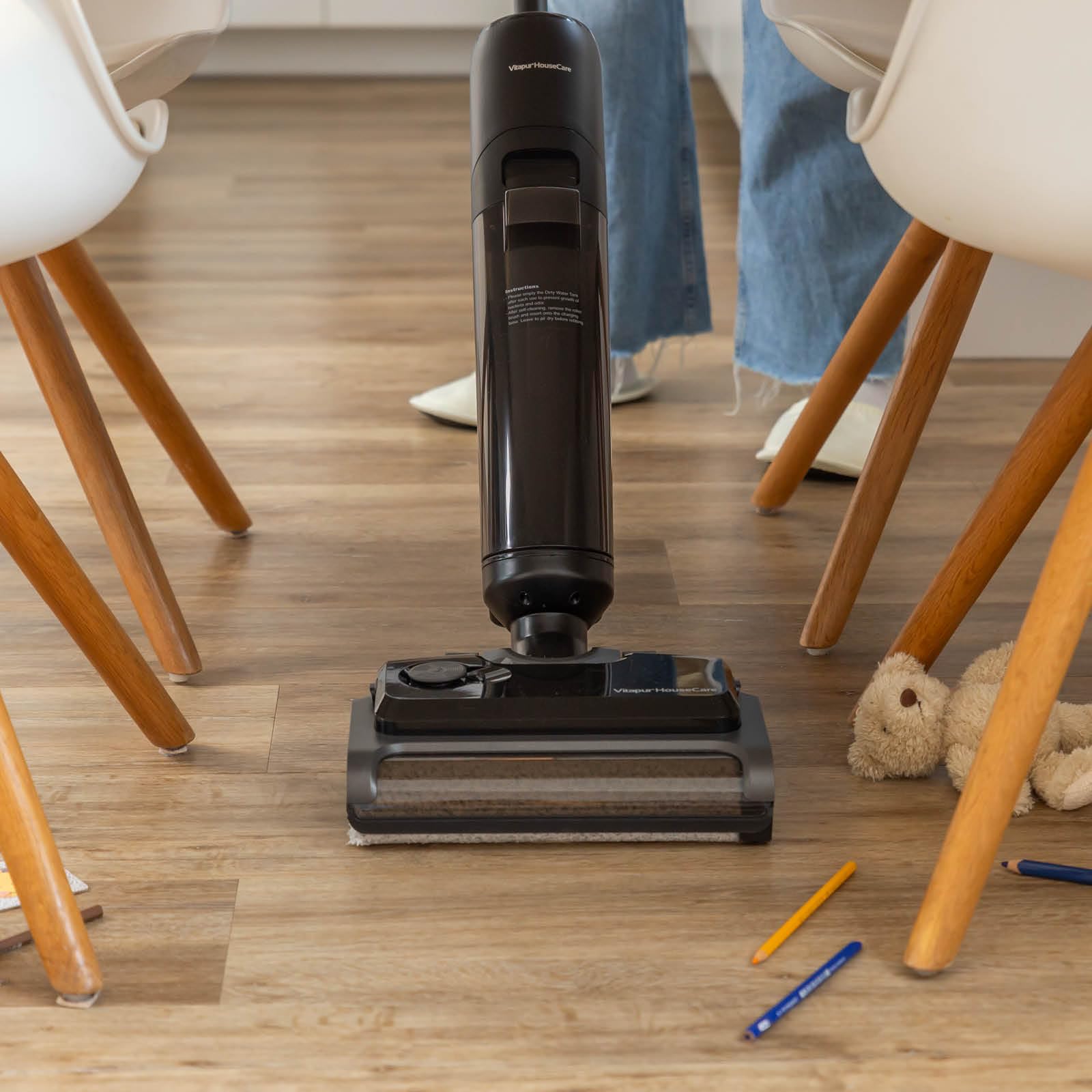 Пылесос ROSMARINO Vitapur ComboClean Pro 2-в-1 Аккумуляторный 220 Вт Ёмкость для воды, фото №8