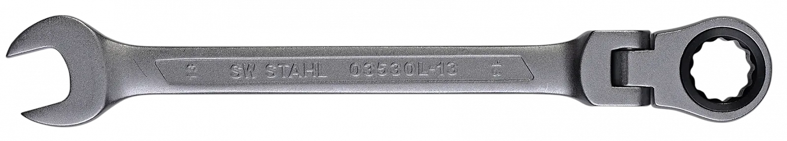 Комбінований тріскачковий ключ SW-STAHL 03530L-13 13 мм з шарніром, фото №2
