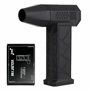 Електричний очищувач стисненим повітрям AC-27 3 швидкості 150 000 RPM Black - Фото 1