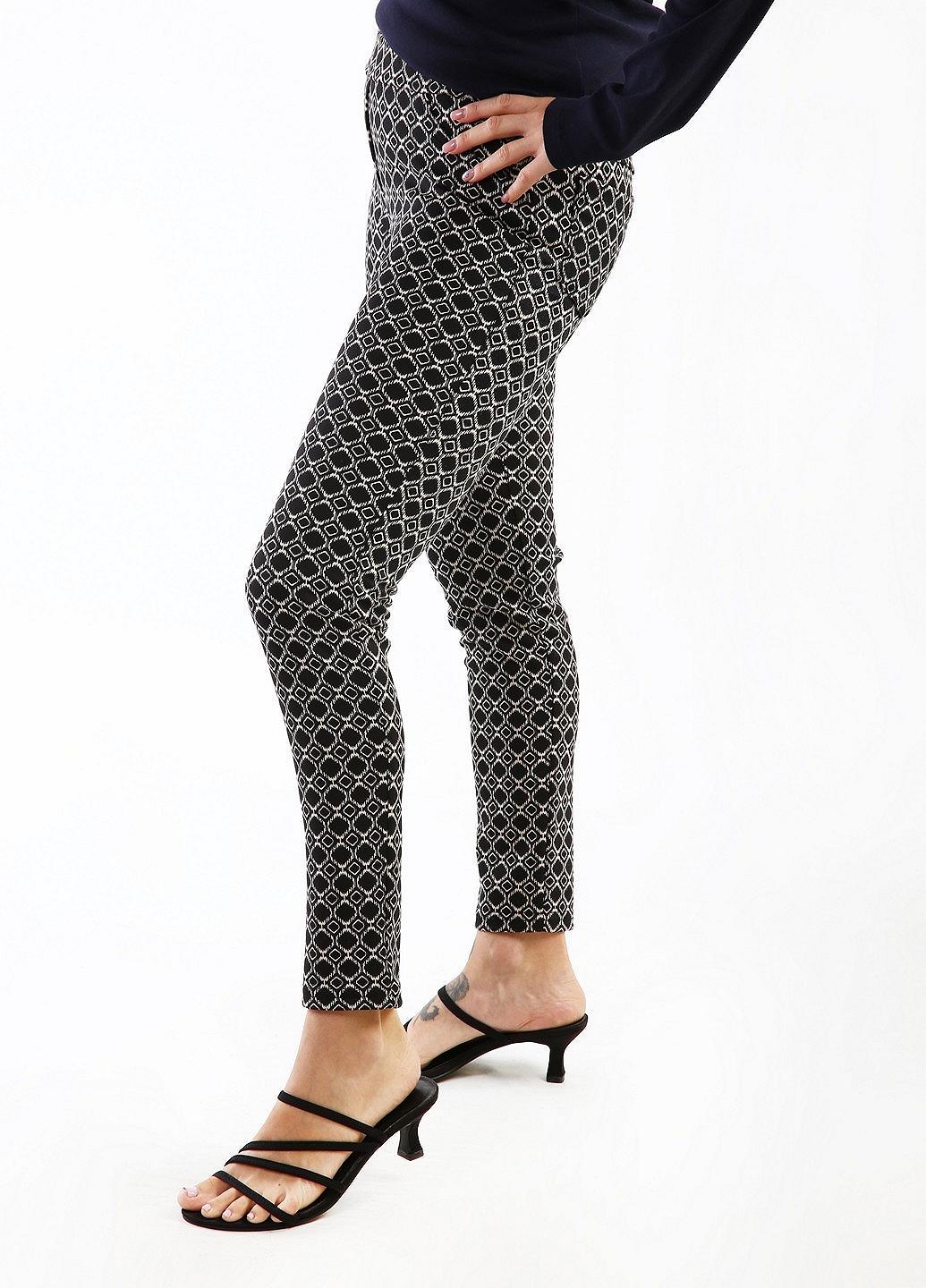 Лосины Favori 36 Черно-белый (POA-70017-Black-and-white), фото №3