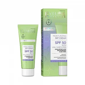 Купити Зволожувальний крем для обличчя Eveline Cosmetics Face Therapy Professional SPF 50 антивіковий - Фото 1 Зволожувальний крем для обличчя Eveline Cosmetics Face Therapy Professional SPF 50 антивіковий - Фото 1