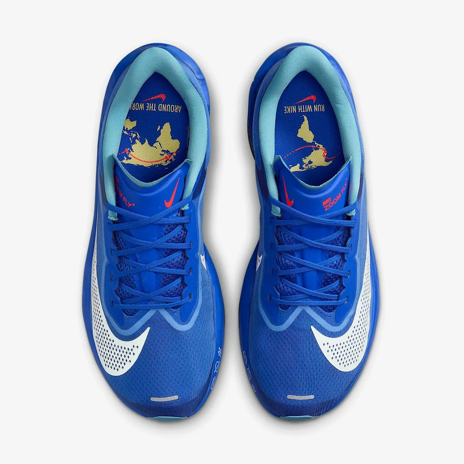 Кросівки Nike Zoom Fly 6 Чоловічі для шосейних гонок Синій/Джинсовий бірюзовий/Ляльковий/Вітрильний, фото №4 Кросівки Nike Zoom Fly 6 Чоловічі для шосейних гонок Синій/Джинсовий бірюзовий/Ляльковий/Вітрильний, фото №4