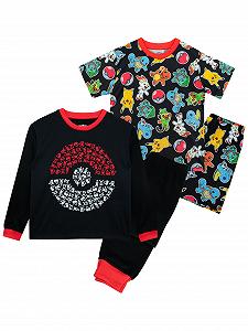 Пижама Pokemon Pikachu для мальчиков, набор 2 шт. - Фото 1