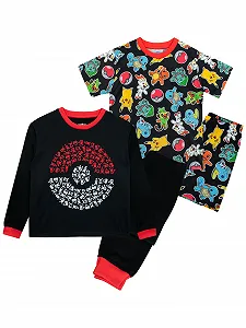 Піжама Pokemon Pikachu для хлопчиків, набір 2 шт. - Фото 1