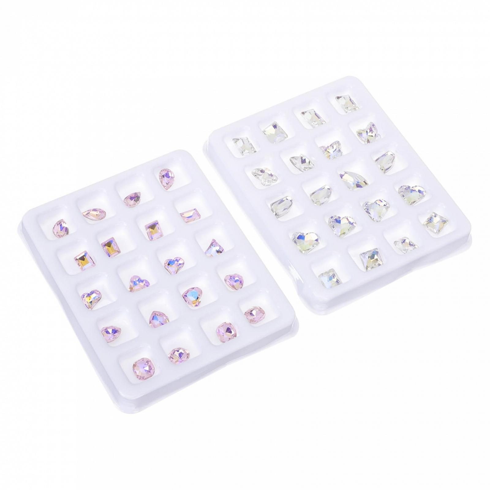 Стразы Mikinona Плоские 40 шт, фото №1