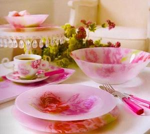 Сервиз столовый 19 предметов Pastel Pink Luminarc D9725 Сервиз столовый 19 предметов Pastel Pink Luminarc D9725