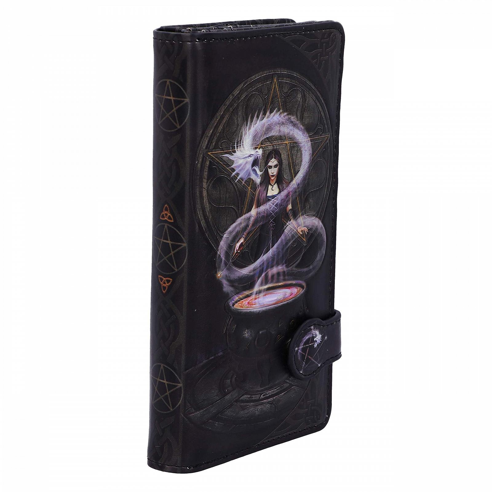 Кошелек Anne Stokes The Summoning Witch and Dragon Embossed Черный 18.5 см, фото №4