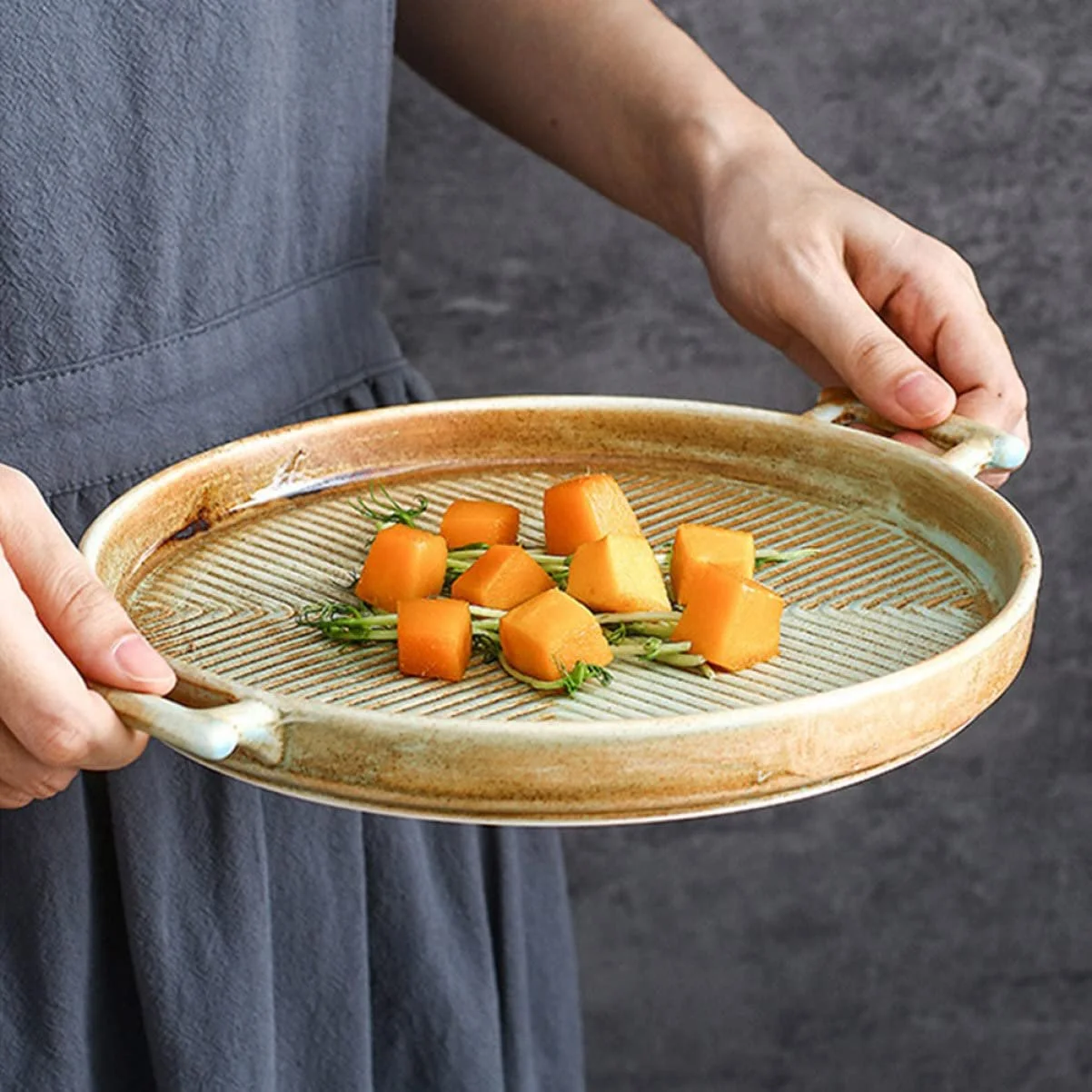 Форма для выпекания GLEAVI керамическая круглая, фото №4 Форма для выпекания GLEAVI керамическая круглая, фото №4