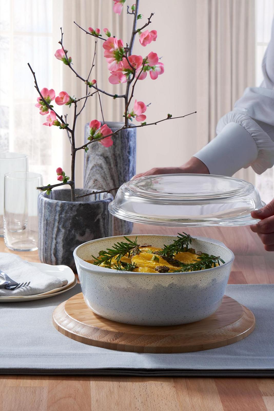 Форма BORCAM Non-Stick 59013 3,15 л 27 см Біла, фото №4