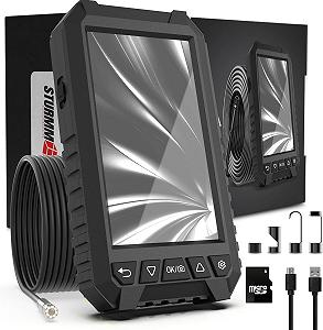 Видеоэндоскоп STURMM ST-IC401 / 5" / Full HD / 10м / Влагозащита IP67 / Black - Фото 1