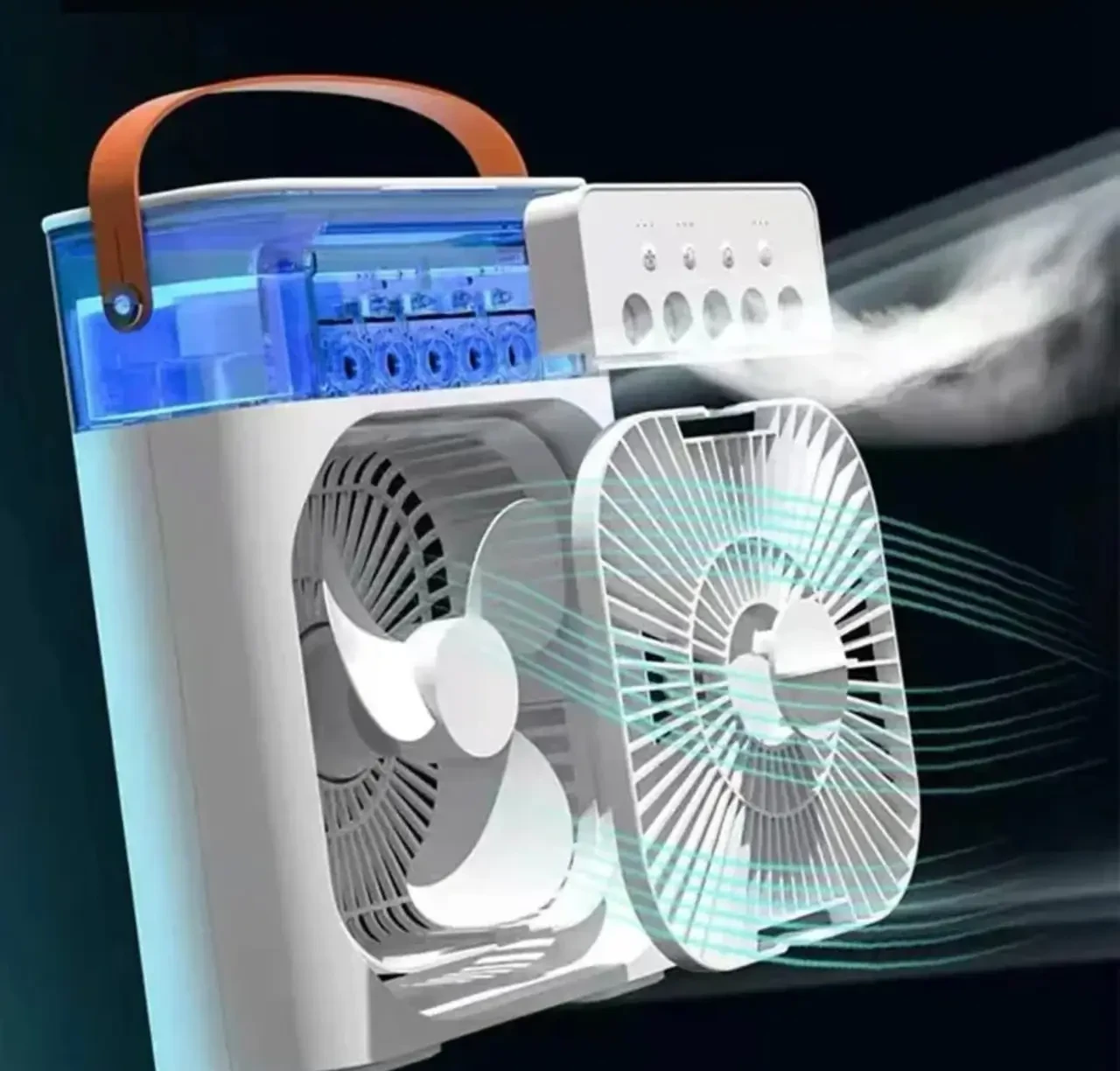 Большой Вентилятор от USB настольный с тремя режимами скорости и регулировкой угла наклона 9418, фото №3 Большой Вентилятор от USB настольный с тремя режимами скорости и регулировкой угла наклона 9418, фото №3