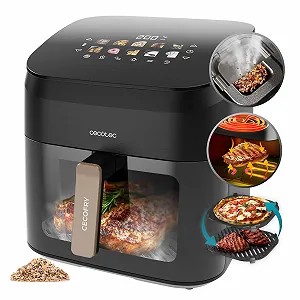 Мультипечь Cecotec Cecofry & Grill Smokin' 8500 8.5 л Гриль Двойной нагрев Коптильня 2200 Вт 40-200 °C 10 меню - Фото 1