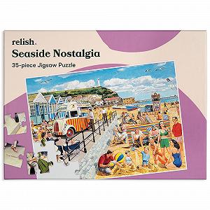 Пазл Relish Ностальгія на пляжі 35 деталей для людей з деменцією або хворобою Альцгеймера - Фото 1