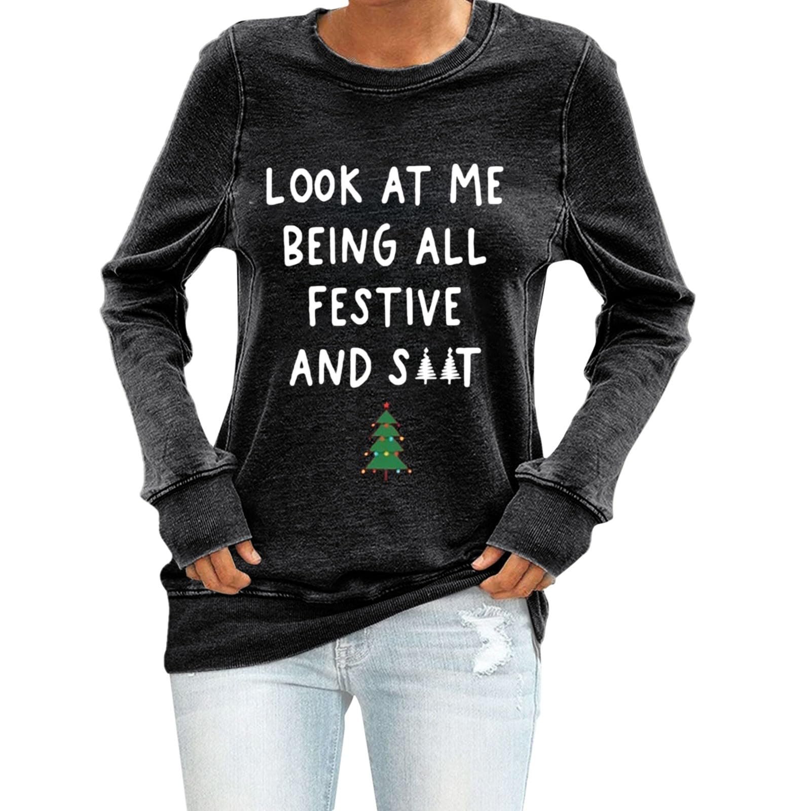 Женский свитшот Generisch Oversized Спортивные топы Женский повседневный однотонный пуловер Осенний классический худи Женская футболка с V-образным вырезом Хеллоуин худи, фото №3