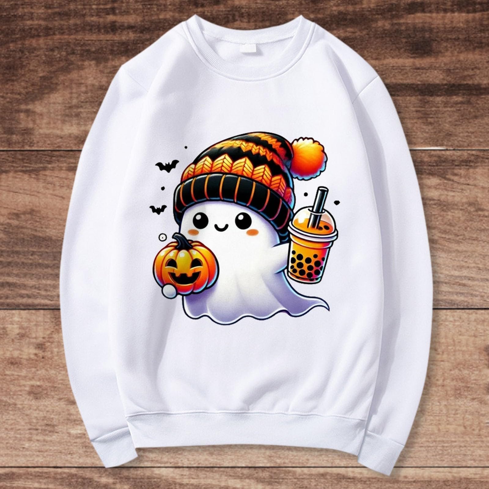 Хеллоуин Топы Женские Хеллоуин Толстовки Женская Милая Рубашка с Длинным Рукавом Сезонные Толстовки Осенняя Мода 2024 Хеллоуин Пушистая Зимняя Одежда, фото №3 Хеллоуин Топы Женские Хеллоуин Толстовки Женская Милая Рубашка с Длинным Рукавом Сезонные Толстовки Осенняя Мода 2024 Хеллоуин Пушистая Зимняя Одежда, фото №3