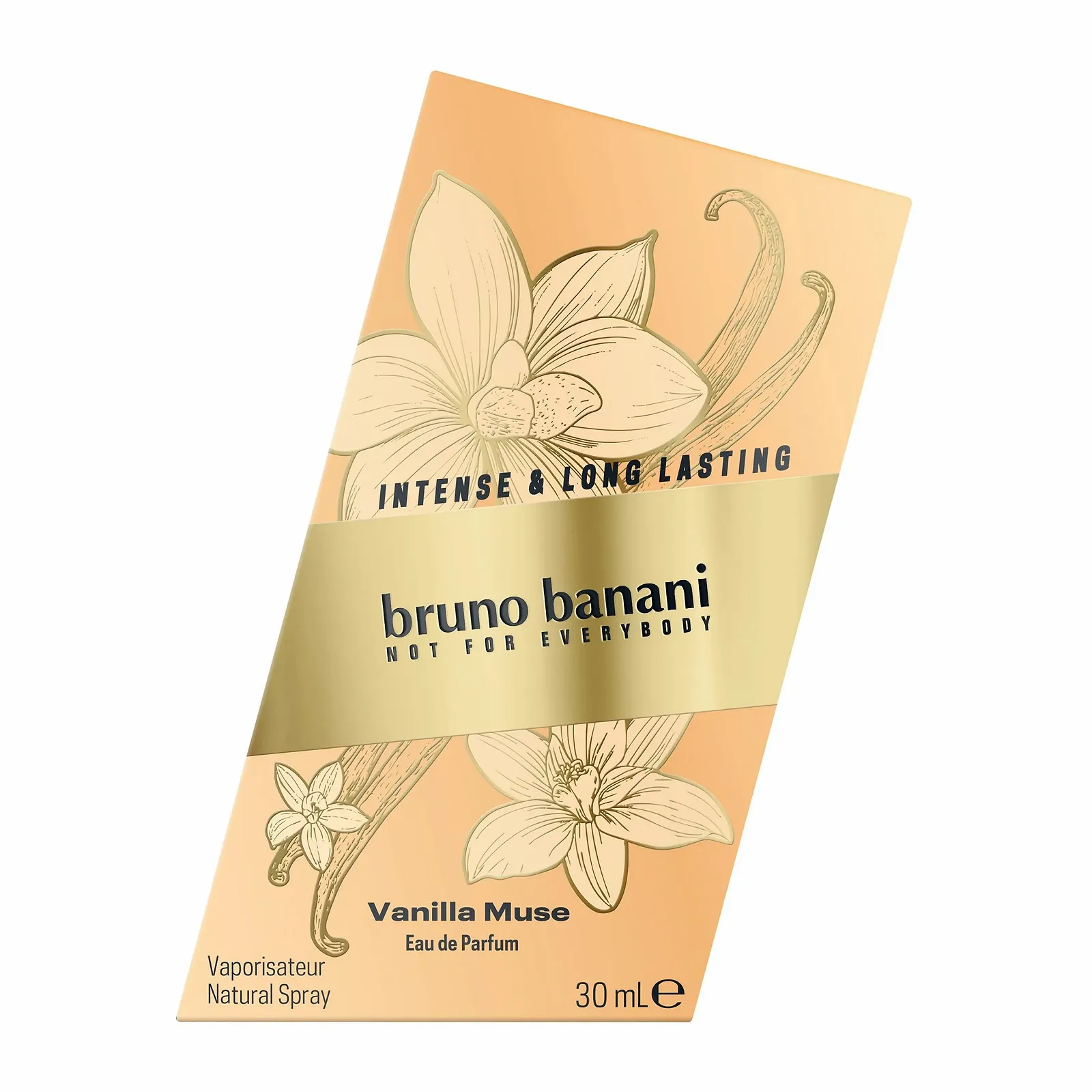 Парфюмированная вода bruno banani Vanilla Muse Фруктовый янтарный аромат с белыми цветами, персиком и ванилью Интенсивный, стойкий и соблазнительно женственный, 30 мл, фото №3