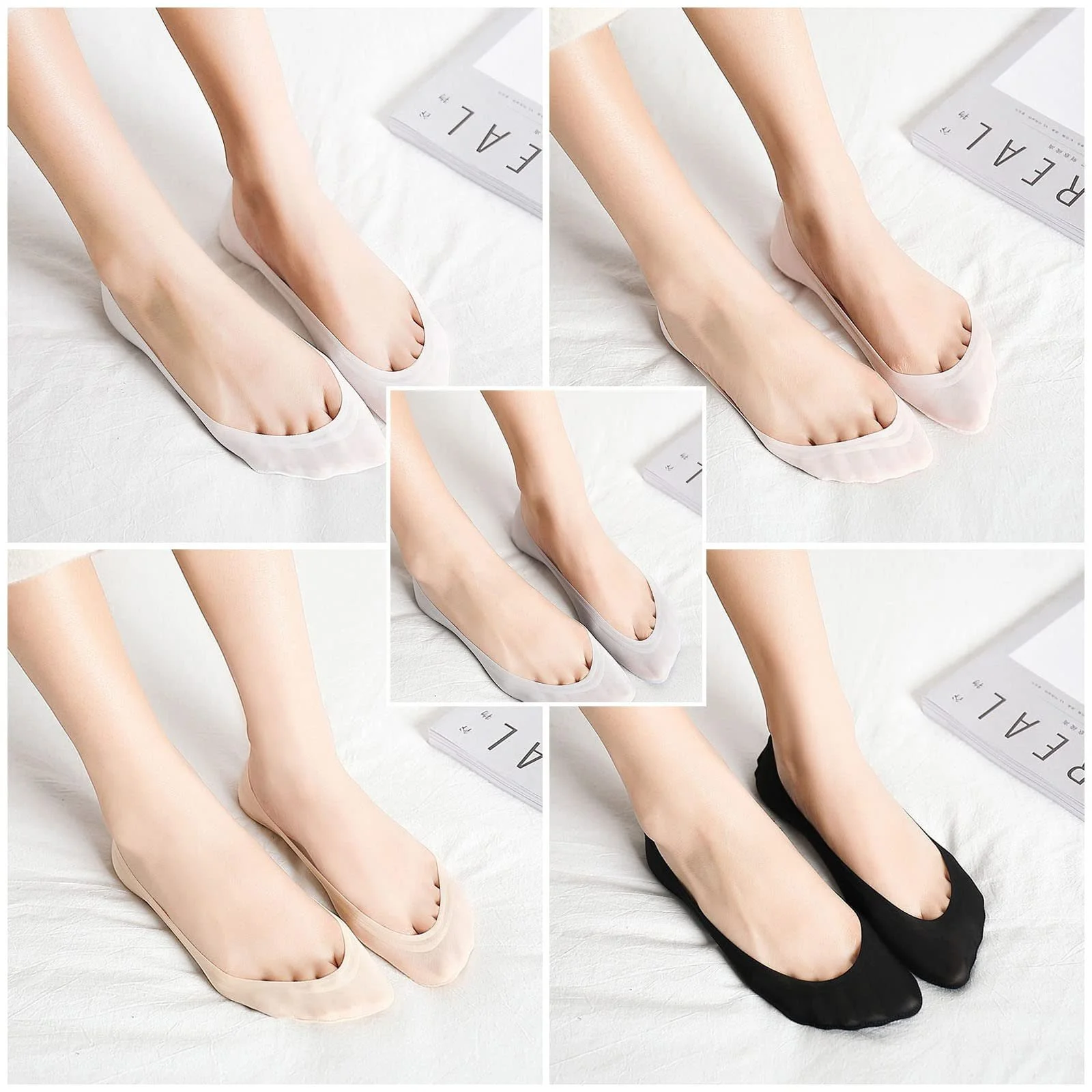 Шкарпетки ZOCONE Invisible 10 пар, фото №7