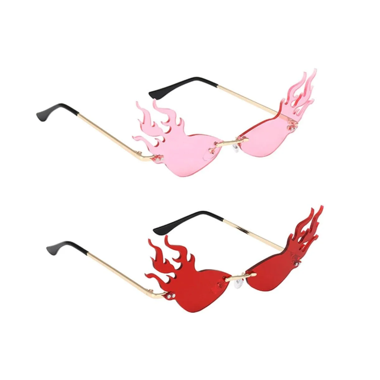 Сонцезахисні окуляри PACKOVE 8 шт Без оправи для жінок, дівчат, фото №1