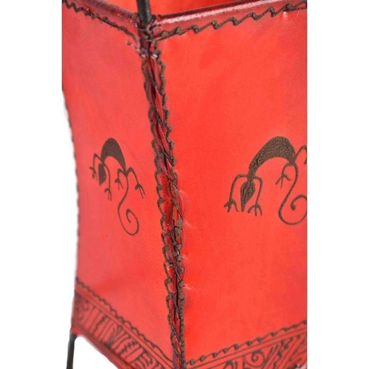 Настільна лампа Simandra Oriental Carree Gecko 30 см Оранжевий, фото №5