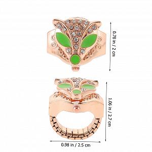 Кольцо-часы Healvian женские с регулируемым размером цена на synthetic.ua - Фото 1 Кольцо-часы Healvian женские с регулируемым размером synthetic.ua - Фото 1