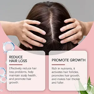 Спрей Tkekruh Hair Helper 50 мл, рисовый спрей для волос, питает волосы, увлажняет, укрепляет спрей для кондиционирования кожи головы, для более густых, длинных, полных и здоровых волос, сыворотка для волос synthetic.ua - Фото 1