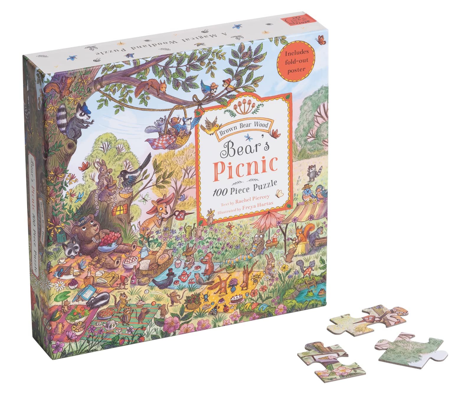 Пазл Magic Cat Bear's Picnic 100 деталей Разноцветный, фото №3