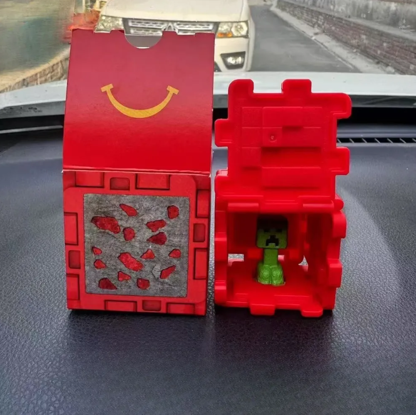 Фігурка Майнкрафт Макдональдс Minecraft McDonald's іграшка Кріпер Creeper, фото №1