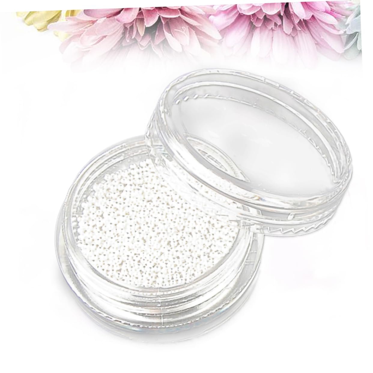 Стразы для ногтей круглые FRCOLOR Серебристые, 3 шт., фото №9