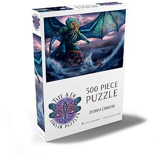 Пазл MyPuzzle Special Collection Cthulhu Lovecraft Horror Anthony Christou 500 деталей 48 x 34 см synthetic.ua - Фото 1