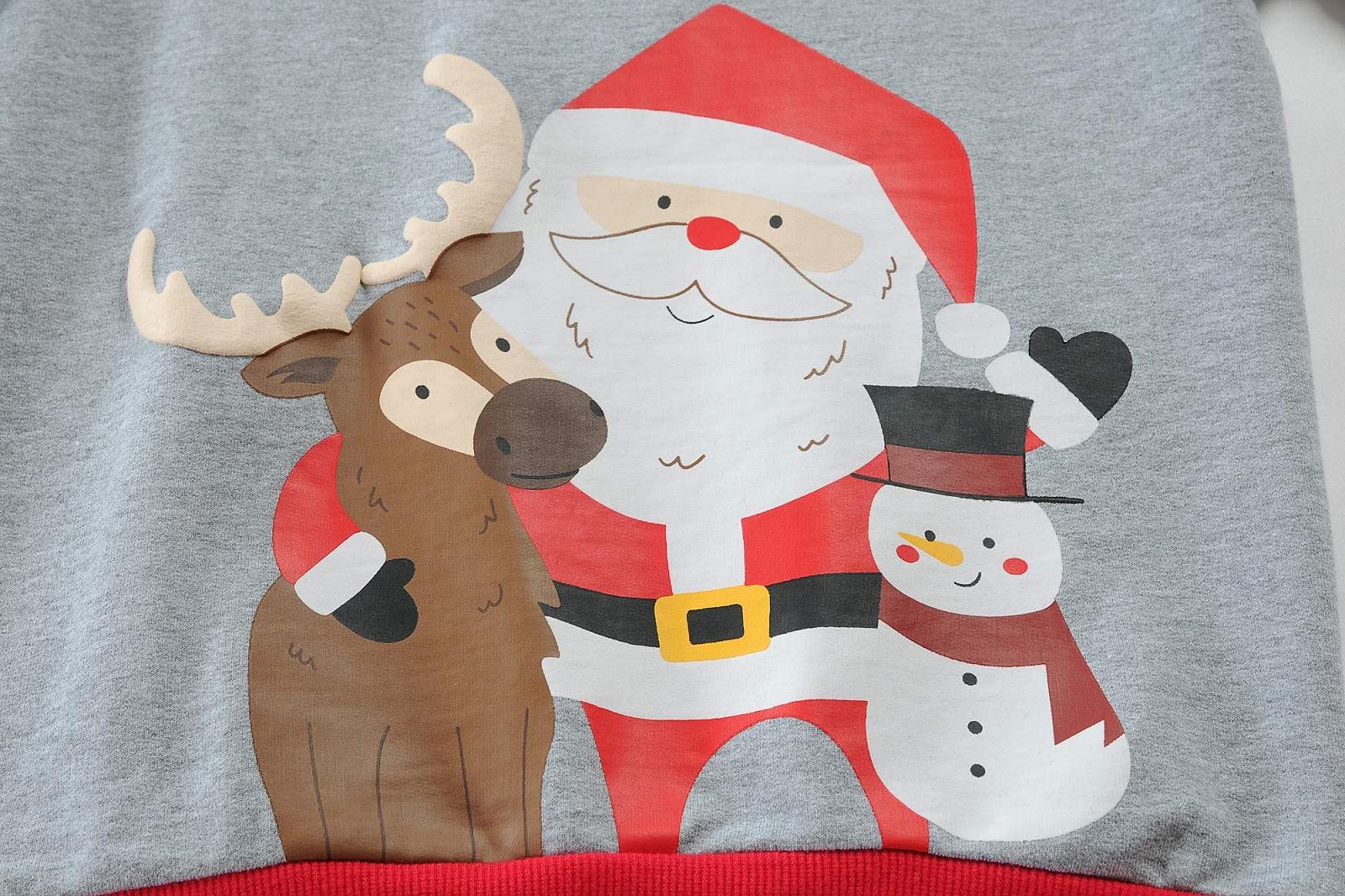 Джемпер Little Hand Рождественский Джемпер Санта Клаус 2-7 лет, фото №3