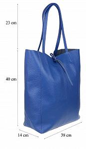 Женская сумка с открытым верхом из натуральной кожи Girly Handbags synthetic.ua - Фото 1