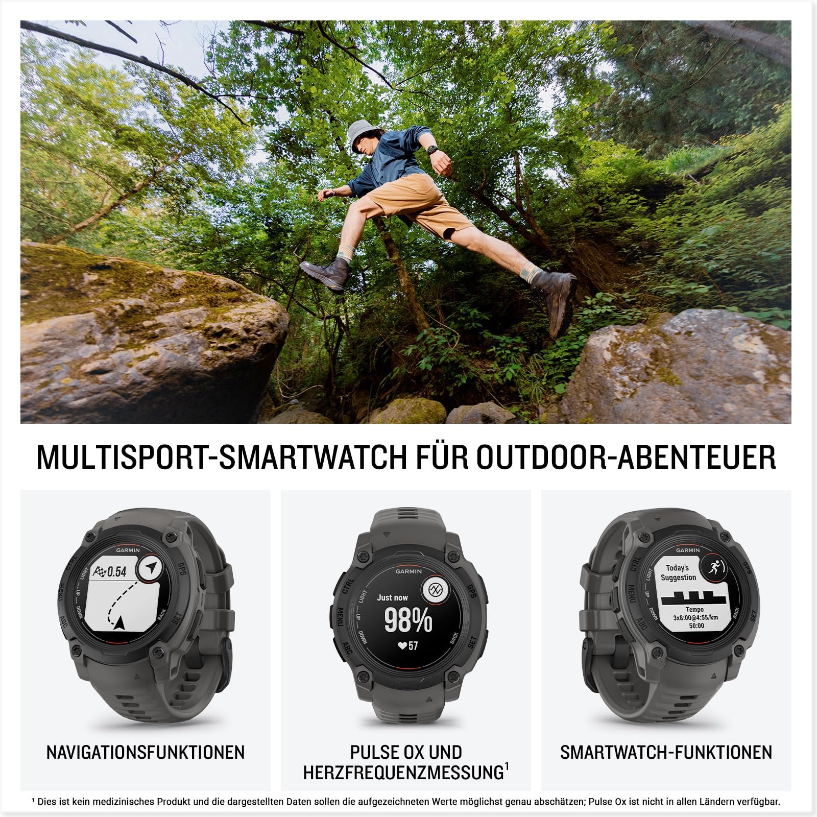 Смарт-часы Мультиспортивные GPS Garmin Instinct E 40 мм, фото №2