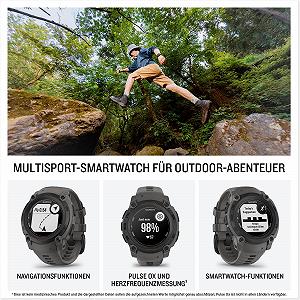 Смарт-часы Мультиспортивные GPS Garmin Instinct E 40 мм synthetic.ua - Фото 1