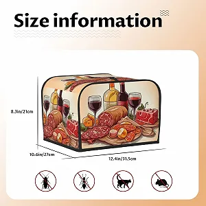Чохол для 4-скибочного тостера з двома кишенями, надм'який ціна на synthetic.ua - Фото 1 Чохол для 4-скибочного тостера з двома кишенями, надм'який synthetic.ua - Фото 1
