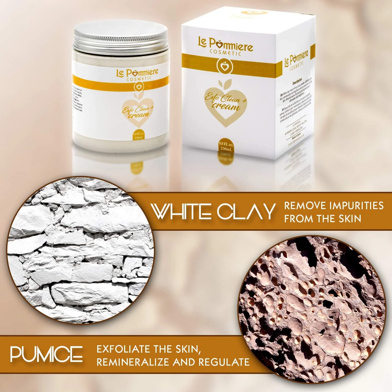 Маска для обличчя відлущувальна 250 мл з гіалуроновою кислотою, фото №8