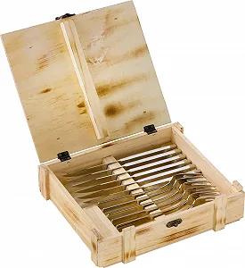 Набір столових приборів для стейків Zwilling 07150-359-0, нержавіюча сталь, 12 предметів synthetic.ua - Фото 1