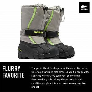 Ботинки Sorel Flurry детские synthetic.ua - Фото 1