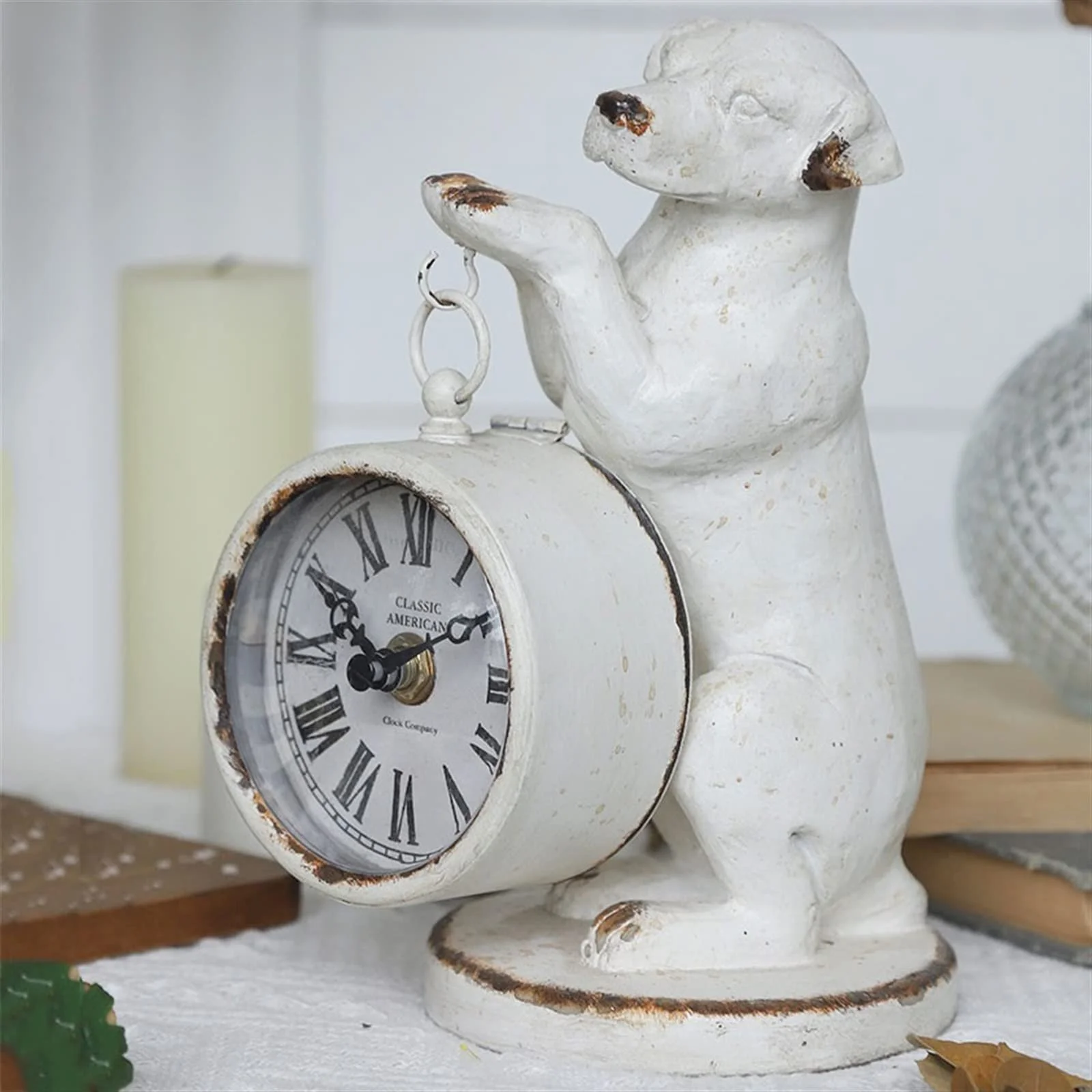 Настольные часы Aioneer, креативные настольные, античные орнаменты, фото №4