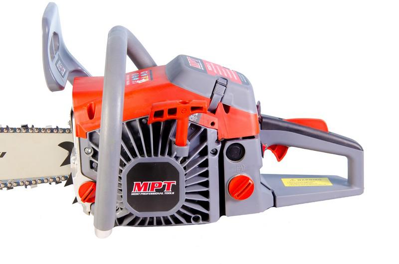 Пила ланцюгова бензинова MPT 2300 Вт 58 см³ 550 мм/22" плавний пуск MGS5801-22 Perry, фото №6