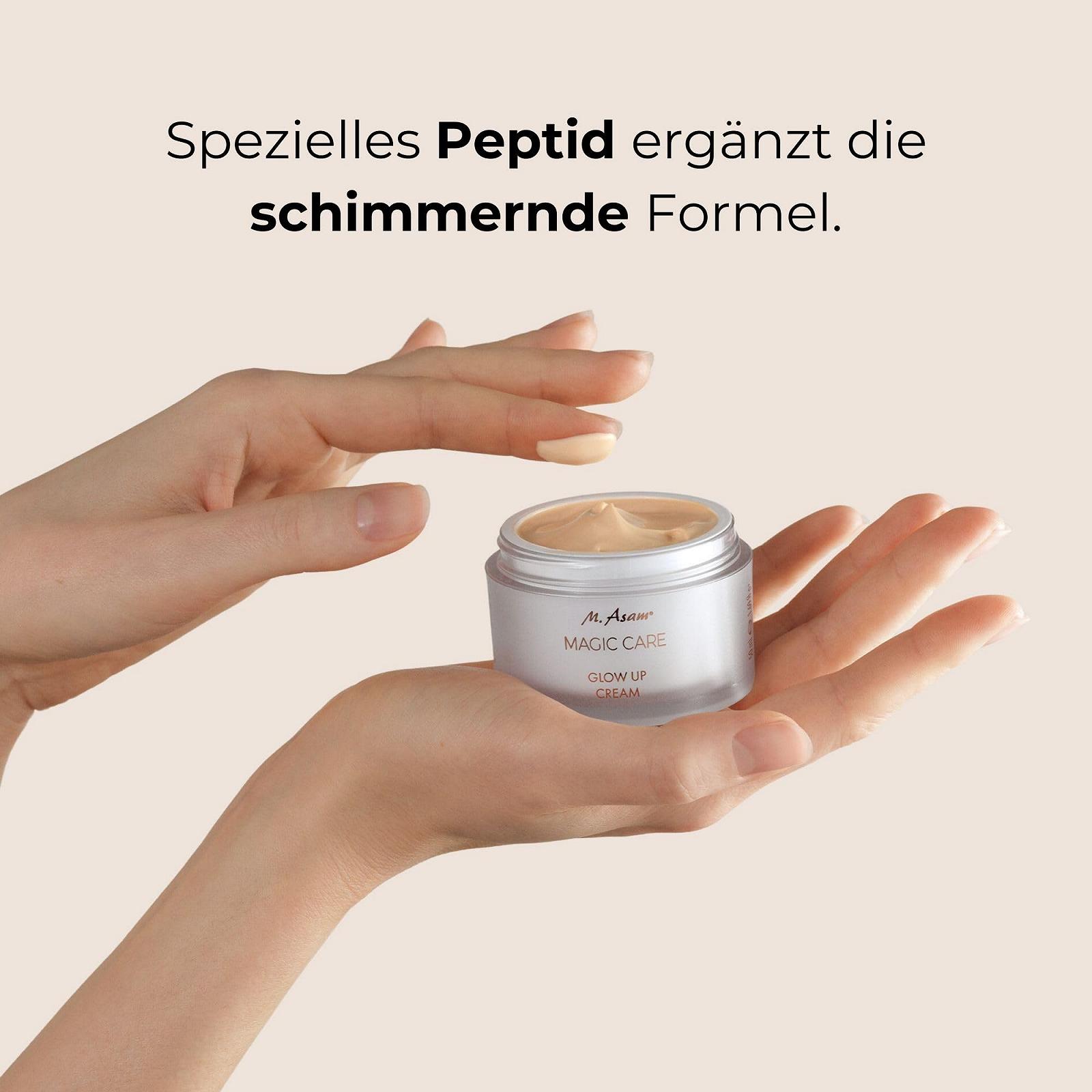 Денний крем для обличчя M. Asam Magic Care Glow Up Cream з ефектом сяйва 50 мл, фото №7 Денний крем для обличчя M. Asam Magic Care Glow Up Cream з ефектом сяйва 50 мл, фото №7
